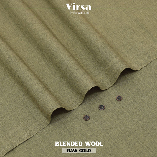 Raw Gold Blended Wool